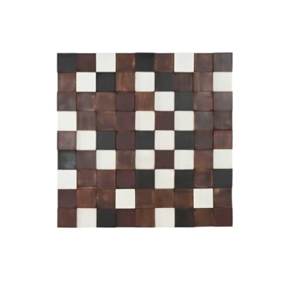 Afbeelding van Wanddecoratie Home ESPRIT Wit Zwart Natuurlijk Modern 90 x 4 cm