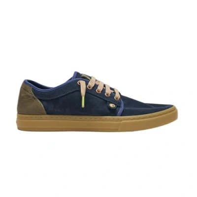 Afbeelding van Satorisan Heisei Suede Casual Sneakers Unisex Vintage Kleur Navy Maat 44