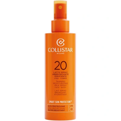 Afbeelding van Collistar Tanning Moisturizing MILK Spray SPF 20 Zonnebrandcrème, Dames, Maat: 200 ml,