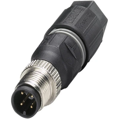 Afbeelding van Phoenix Contact 1641785 Sensor/actuator connector, niet geassembleerd M12 Aantal polen: 4 Stekker, recht 1 stuk(s)