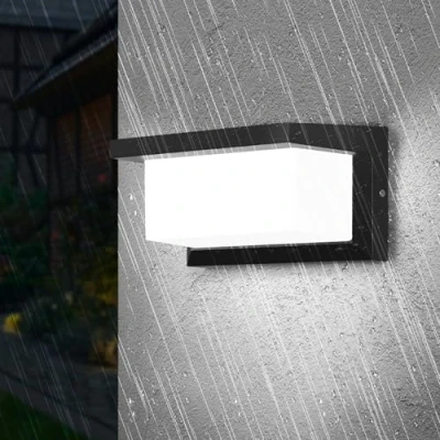 Afbeelding van CHENBEN Buitenwandlamp, 18 W, IP65, 6000 K aluminium led wandlamp voor buitenmuur, tuin, terras, garage enz.