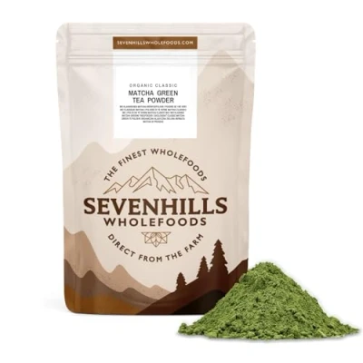Image de Sevenhills Wholefoods Poudre De Thé Vert Matcha Classique Japonais Bio 200g
