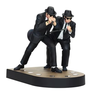 Afbeelding van SD TOYS The Blues Brothers Jake en Elwood zingende figuur 18 cm met licht, meerkleurig, medium (SDTUNI22729)