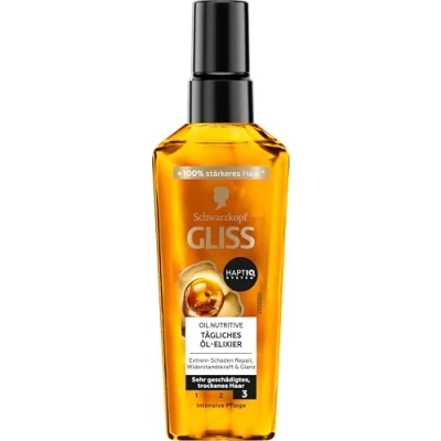 Afbeelding van Gliss Kur Schwarzkopf Elixier Arganolie dagverzorging 75 ml