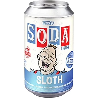 Afbeelding van Funko Vinyl Soda: The Goonies Sloth 1 van de 6 Kans om Een Zeldzame Chase variant te hebben (May Vary stijlen) Figuur verzamelen Cadeau idee Officiële Producten