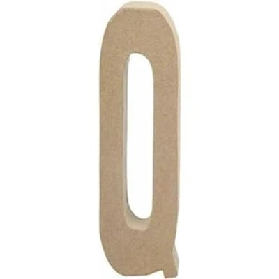 Afbeelding van Letter, groot, Q, h: 20,3 cm, b: 11,5 1stuk, dikte 2,5 cm