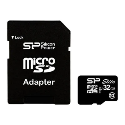 Image de SILICON POWER Elite carte mémoire flash 32 Go microSDHC UHS I