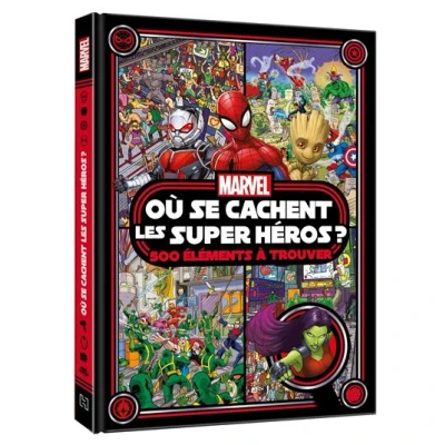 Image de MARVEL Où se cachent les Super Héros ? 500 éléments à trouver Cherche et trouve