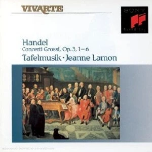 Afbeelding van Handel: Concerti Grossi Op 3 / Lamon, Tafelmusik