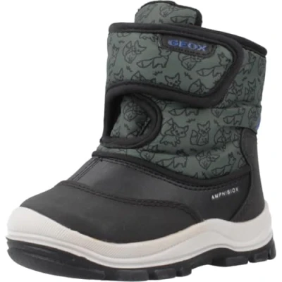 Afbeelding van Geox B Flanfil Boy Abx, enkelboot, babyjongen, Black Forest