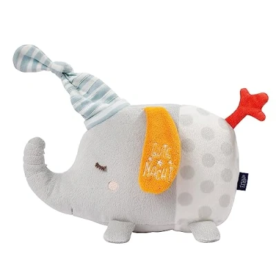 Afbeelding van Fehn Glow in the dark nachtlampje olifant multifunctionele slaaphulp voor baby&#039;s als bedlampje, borstvoedingslamp, en bedlamp