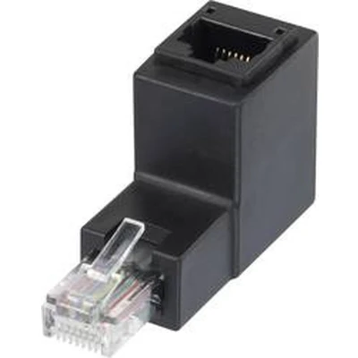 Afbeelding van Renkforce RJ45 Netwerk Adapter CAT 5e [1x stekker 1x bus] 0.00 m Zwart