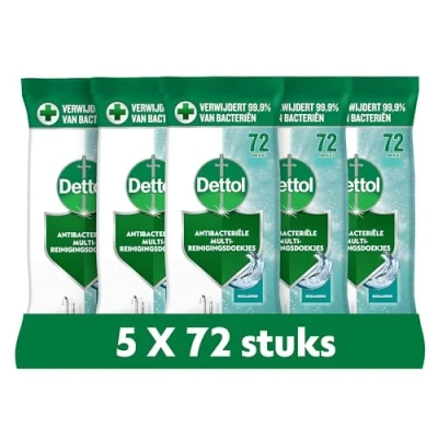 Afbeelding van Dettol Reinigingsdoekjes Power &amp; Fresh Ocean 80 stuks