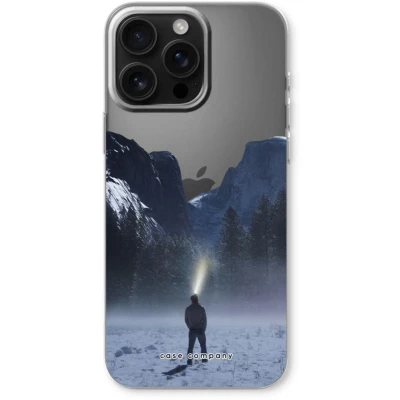 Afbeelding van Case Company® hoesje geschikt voor iPhone 16 Pro Max Wanderlust Soft Cover Telefoonhoesje Bescherming aan alle Kanten en Schermrand