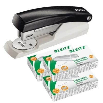 Afbeelding van LEITZ NeXXt Series Mini nietmachine met klemmen, zwart