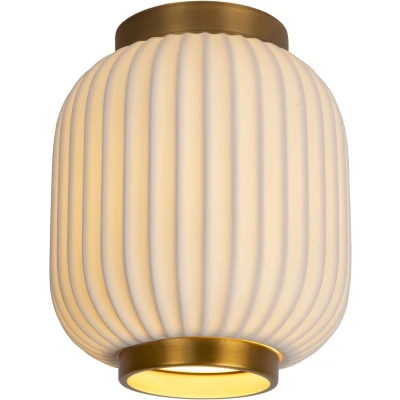 Afbeelding van Lucide GOSSE Plafonnière Ø 19,5 cm 1xE27 Wit