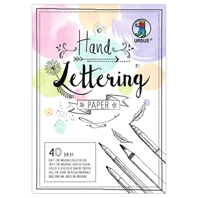 Afbeelding van Handlettering Papier Pastel Mix assorted, A4