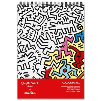 Afbeelding van Keith Haring Kleurblok A5 Special Edition