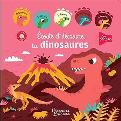 Afbeelding van Ecoute et decouvre les dinosaures