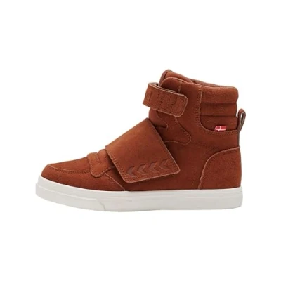 Afbeelding van hummel Stadil Tonal Jr Sneakers voor kinderen, uniseks, Rood Goud