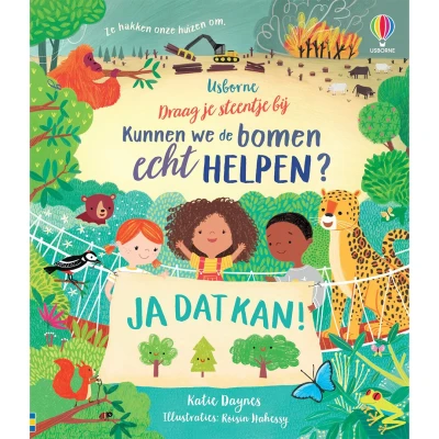Afbeelding van Uitgeverij usborne kunnen we de bomen echt helpen?