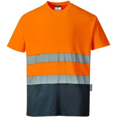 Image de T shirt bicoloreà manches courtes S173 Portwest