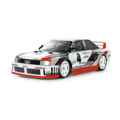 Afbeelding van De Tamiya 1/10 Audi 90 Quattro Racing (TT 02) bouwkit
