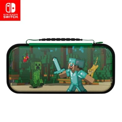 Image de PDP Housse Realmz™ Minecraft Forest Battle Pour Nintendo Switch Noir (500 245 fsbt)
