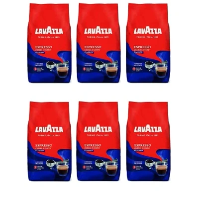 Image de 2,70 de remise LavAzza grains café Crema e Gusto Forte 1 pièce kg