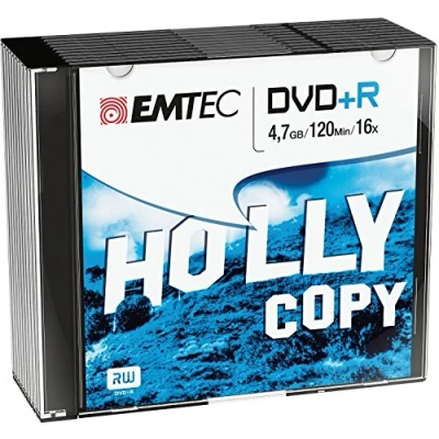Image de EMTEC DVD+R x 10 4.7 Go support de stockage