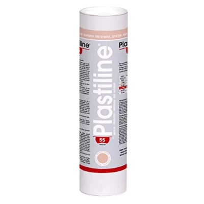 Afbeelding van Plastiline 1255T kunststof buis modelleermassa, hoge precisie modelleren, snijden, vormen hardheid 55 (medium) 1 kg kleur Napels, gemaakt in Frankrijk