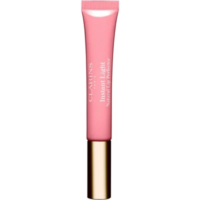 Afbeelding van Clarins Instant Light natural lip perfector 01 Rose Shimmer 12 ml