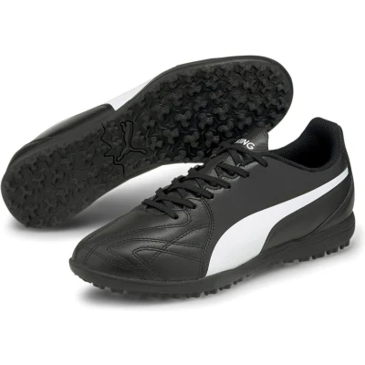 Afbeelding van Puma King Pro 21 Sportschoenen Maat 40 Mannen Zwart Wit