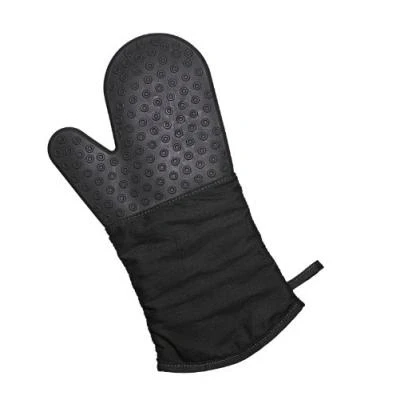Image de LURCH 70090 GANT DE CUISINE SILICONE/TEXTILE NOIR