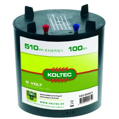 Afbeelding van Batterij 6 Volt 510Wh rond 100Ah