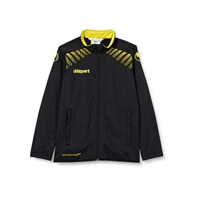 Afbeelding van Uhlsport Goal Classic Trainingsjas Zwart Limoen Geel Maat 116