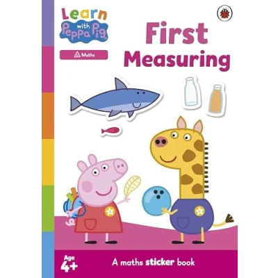 Afbeelding van Learn with Peppa Peppa: First Measuring sticker activity book