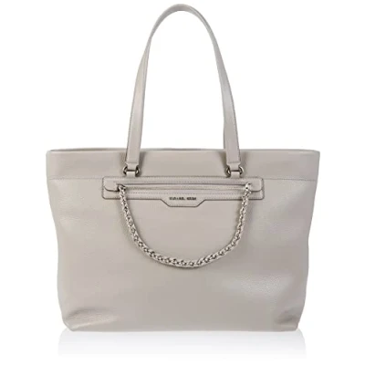 Afbeelding van Michael Kors Dames Shopper van leer Grijs