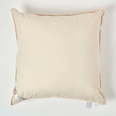 Afbeelding van Homescapes Hoofdkussen met 100% Biologisch Katoenen Hoes 65x65 cm