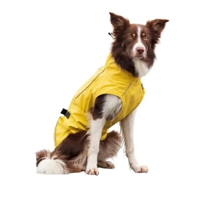 Afbeelding van Trixie Regenjas Hond Vimy Geel RUG 40 CM BUIK 54 (393617)