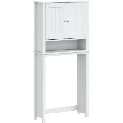 Afbeelding van Wasmachinekast Berg 76X27X64,5 Cm Massief Hout