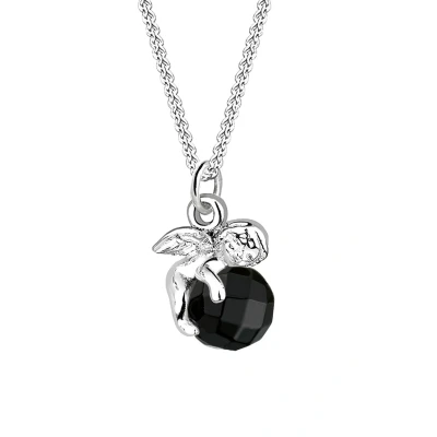 Afbeelding van Elli Engel Ketting, Dames, Maat: 45, Schwarz