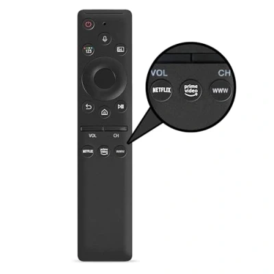 Afbeelding van Leyf Vervangende afstandsbediening voor Smart LED QLED UHD TV compatibel met Samsung BN59 AA59, Netflix Prime Video Rakuten TV, universeel