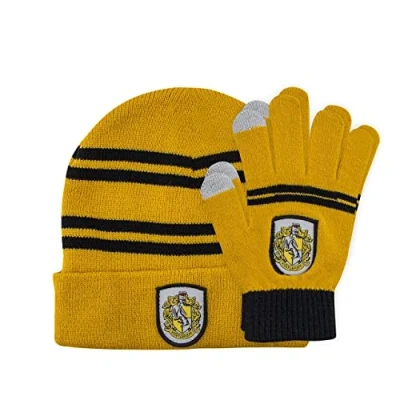 Image de Harry Potter Set bonnet &amp; gants enfant Poufsouffle