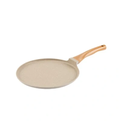 Afbeelding van FLORINA Pannenkoekenpan van aluminium OSLO (28 cm), antiaanbaklaag, keramiek, vervormings en schadebestendig, geschikt voor inductie, gas elektrische platen