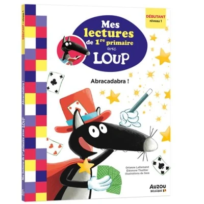 Image de Mes lectures de 1re primaire avec loup abracadabra !