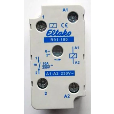 Afbeelding van Eltako R91 100 230VAC Schakelrelais Nominale spanning: 230 V Schakelstroom (max.): 8 A 1x NO 1 stuk(s)