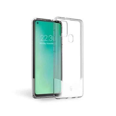 Afbeelding van Force Case, Versterkte hoes Geschikt voor Samsung Galaxy A21s PURE, Transparant