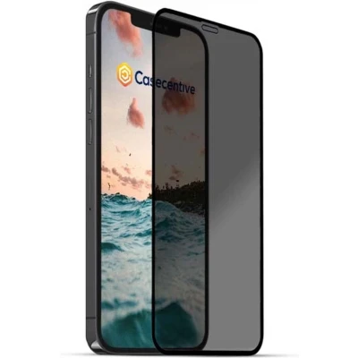 Afbeelding van Casecentive Privacy Glass Screenprotector 3D full cover iPhone 12 Mini
