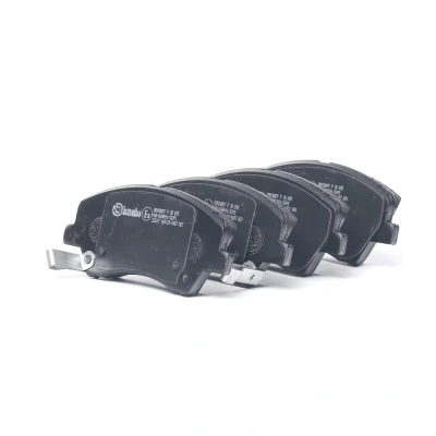 Afbeelding van BREMBO P 30 098 Remblokkenset Met akoestische slijtagewaarschuwing anti kreukplaat toebehoren KIA: Stonic Hatchback, Rio 4, HYUNDAI: Bayon